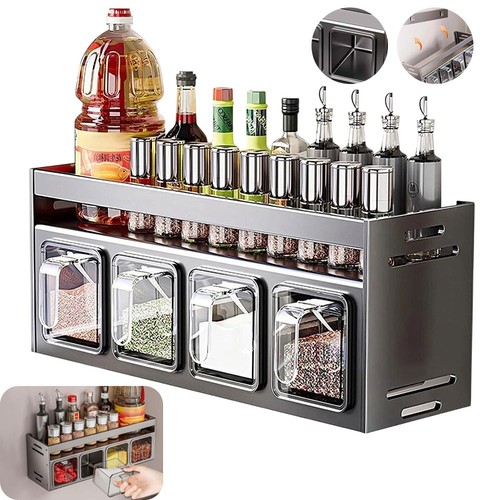 Grid kitchen spice rack - 4,
