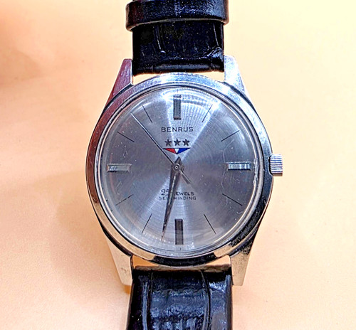 Vtg rare benrus military 42 - vtg,