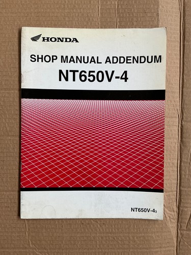 Genuine honda workshop - honda,
