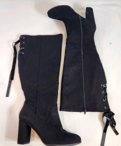 Over knee thigh high - knee,