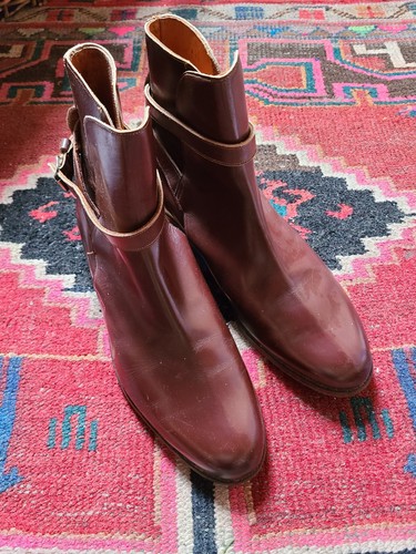 Vintage brown leather - brown,