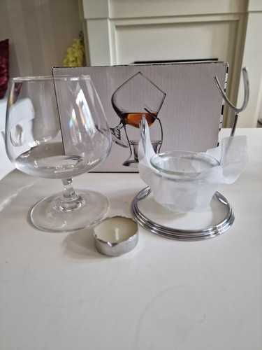 Brandy warmer set - set, glass