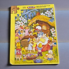 Vintage Wooden Jigsaw Puzzle