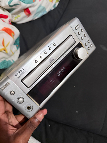 Denon silver cd - denon,