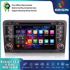8-Core Android 10 Car Stereo Sat Nav DAB+CarPlay Wifi DSP AUDI A3 S3 RS3 RNSE-PU