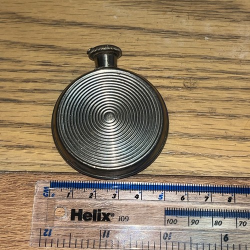 Vintage metal perfume bottle - vintage,