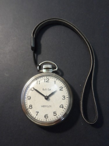 1950 westclox bull eye - westclox, bull's