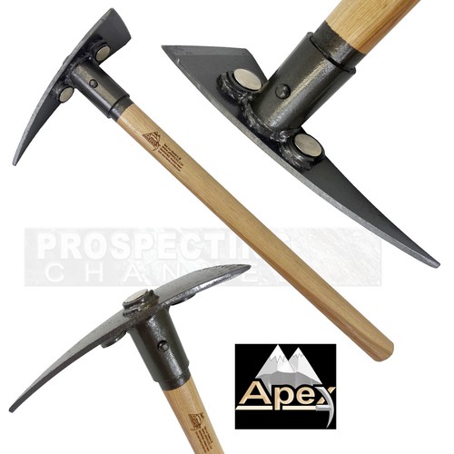 Apex pick badger gold - lt, 24"