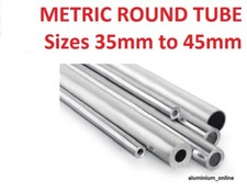 ALUMINIUM ROUND TUBE METRIC