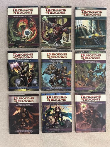 Dungeons and dragons 4th - and,