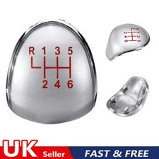 6-Speed Gear Shift Knob Cap Cover Insert For Ford Fiesta Focus ST Replace Gear