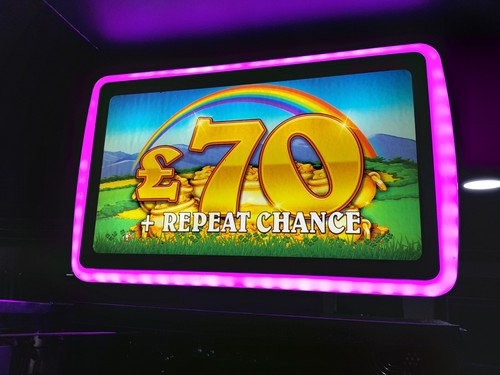 Jackpot fruit machine - £70,