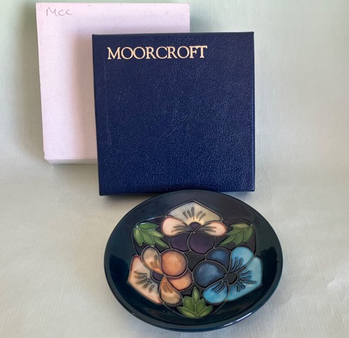 Moorcroft coaster pin dish - moorcroft,