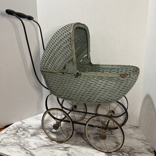 Vintage baby doll carriage - vintage,