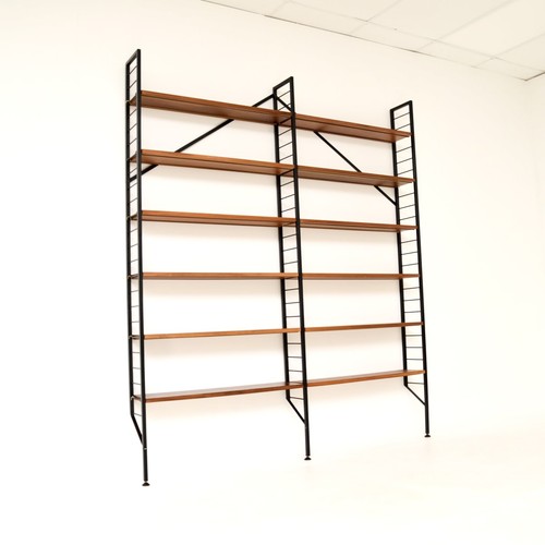 Vintage teak ladderax bookcase - teak,