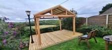 Wooden Hot Tub Shelter