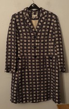 Laura Ashley Navy Blue / White