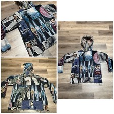 Chris Brown Custom Tapestry ALBUMS Quilt Blanket Hoodie Woven  (L) No Tag (OBO)