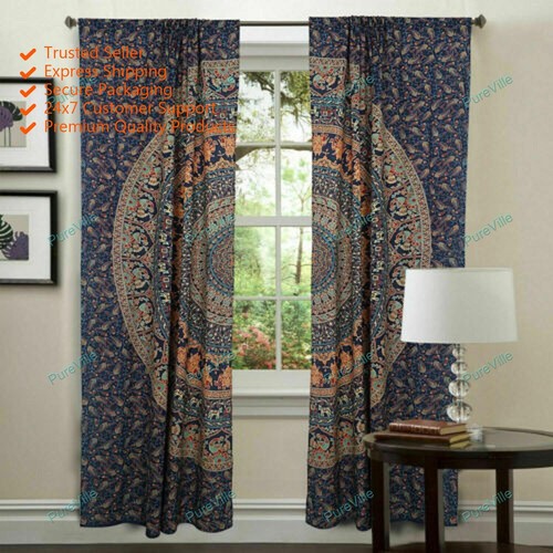 Bohemian indian mandala cotton - bohemian,