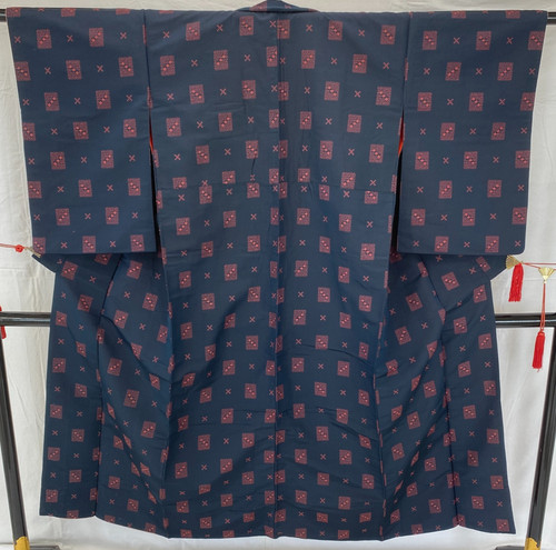 Japanese vintage kimono silk - japanese,