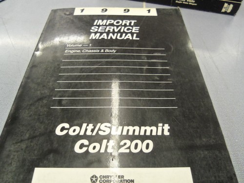 1991 dodge colt - colt, eagle