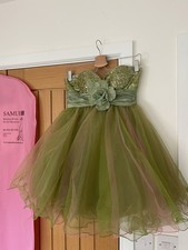 Sherri Hill Green Pink Short