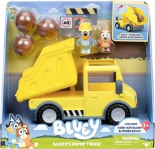 BLUEY DUMP TRUCK TOY PLAYSET