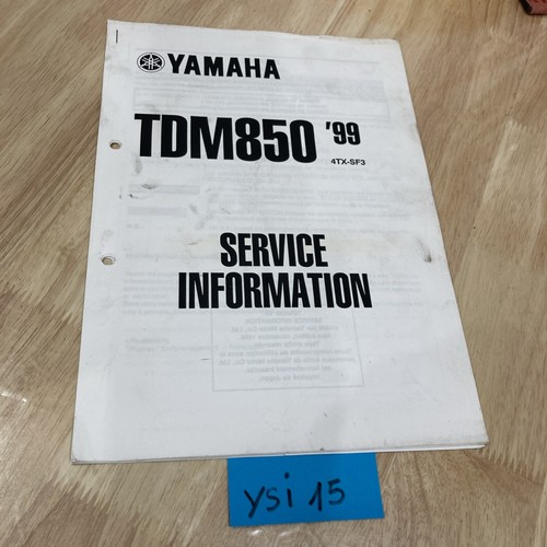 Yamaha tdm850 1999 service - tdm850,