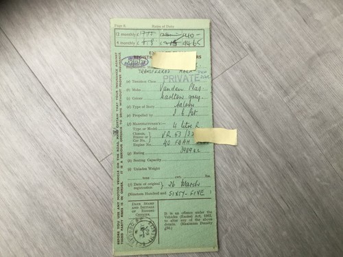 Vanden plas litre rolls - r,