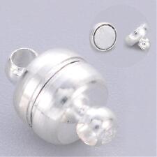 Oval Magnetic Clasps Silver or