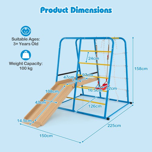 Metal montessori climber - montessori,