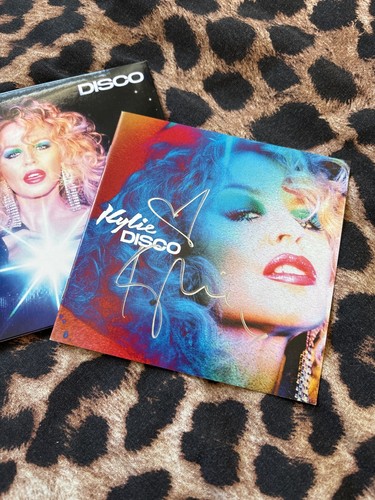 Kylie minogue signed disco - kylie,