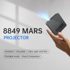 8849 MARS Mini Projector Portable DLP Projector Pocket Size Auto Focus for Phone