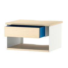 New ikea wall - ikea, bedside