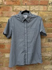 Brutus Trimfit Check Shirt Mens Large Navy