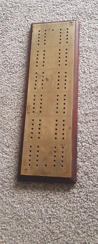 Antique brass and - and, oak