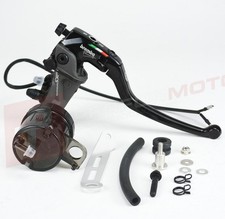 Brembo RCS 19 Corsa Corta Radial Brake Master Cylinder+Smoked Reservoir Kit