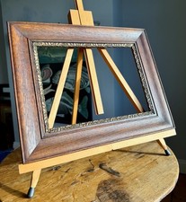 Handsome Antique Oak Frame 15"