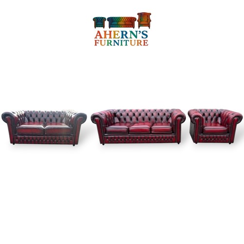 Saxon oxblood leather - saxon,