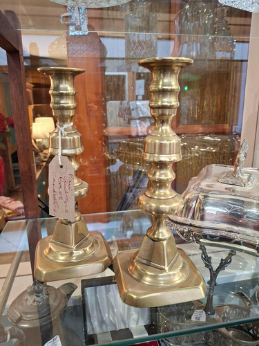 Antique pair brass - antique, of
