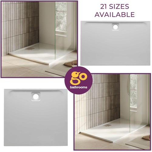 White rectangle square shower - rectangle,