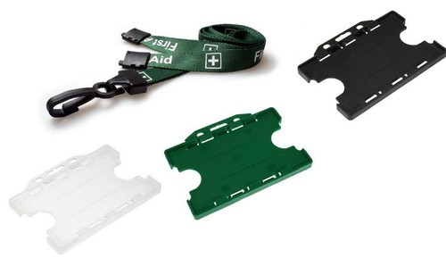 First aid lanyard neck strap - first,