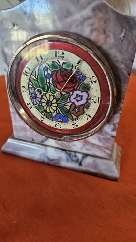 Vintage imhof desk - desk, clock