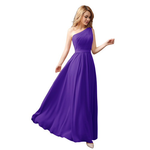 One strap chiffon - max, floor
