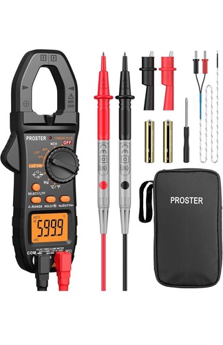 Clamp meter trms 6000 counts - meter,