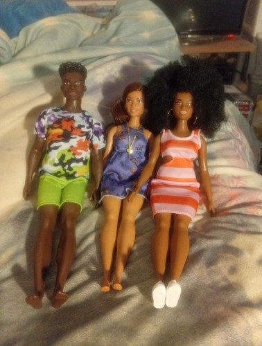 Ken and barbie dolls - 1,