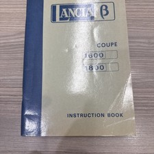 GENUINE LANCIA BETA COUPE 1600