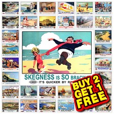 Railway Travel Train Metal Tin