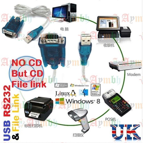 Usb rs232 serial - to,