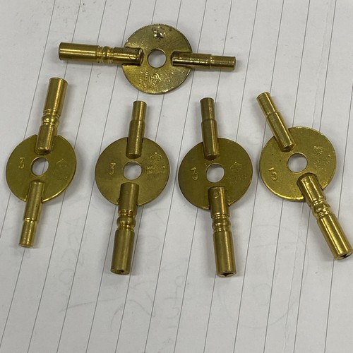 Carriage clock key double - x,